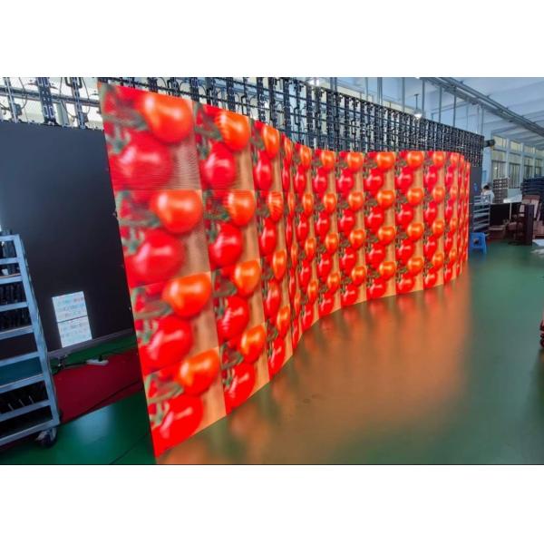 Customized P6 Indoor LED Stage Screen Rental / RGB LED Display Boards With Remote Controls