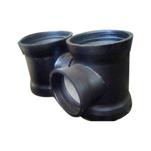 China High Pressure Main Pipeline Ductile Iron Tee on sale