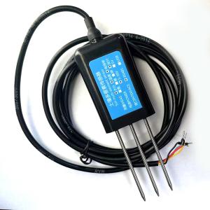3 in1 Soil Moisture Temperature EC Conductivity Sensor IP68 RS485 Soil Meter