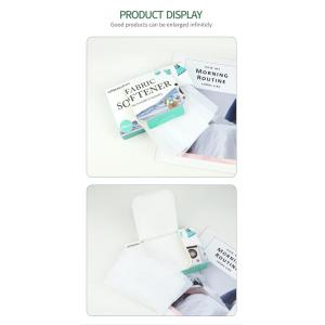 Portable Fabric Softener Dryer Sheets Custom Detergent Dryer Sheets