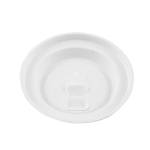 Sugarcane Fiber Pulp 80mm 90mm Paper Lids For 8oz 12oz 16oz 32oz Beverage Cups