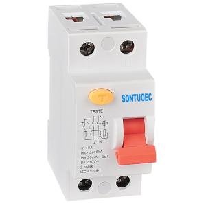 China Sontuoec RCCB 4 Pole Earth Leakage Circuit Breaker IEC61008 on sale