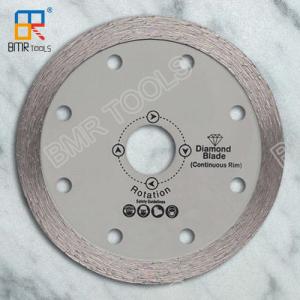 BMR TOOLS 4 inch cold press continuous rim diamond saw blade for tile/ceramic