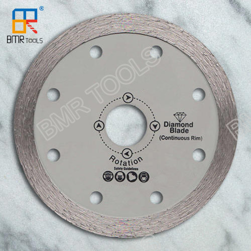 BMR TOOLS 4 inch cold press continuous rim diamond saw blade for tile/ceramic
