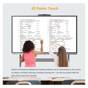 55 Inch Multi Touch Smart Interactive Whiteboard Digital Flat Panel