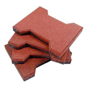 EPDM And SBR Granules Rubber Flooring Tiles For Horse Stable Floors General Size