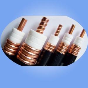 Micro Corrugated Copper Tube Coaxial Cable For Microwave Telecommunication