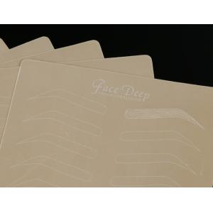 Rubber Semi Permanent Makeup Practice Skin Latex Wrote Without Tattoo Ink or Pigment