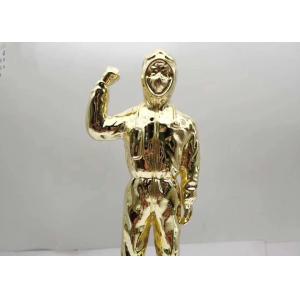 Disease Resistance Hero zinc alloy 250mm Height Custom Trophy Awards