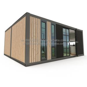 Customizable Detachable Mobile House EU Two Bedrooms Two 20ft Prefabricated