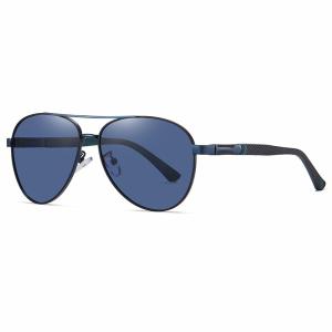 Cheap Aviator Metal Frame Sunglasses Custom Service With 60mm Lens for sale