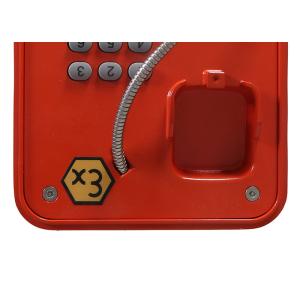 Mining / Tunnel Heavy Duty Telephone Explosion Proof IP67 In Harsh Environment