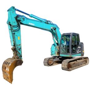 Japan Kobeclo Excavator SK125SR Used Crawler Excavator 13 JP with 0.45 Bucket