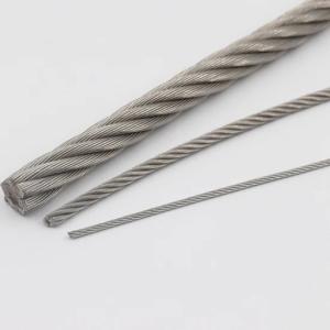 Other 304 Stainless Steel Wire Rope 6*19 Steel Wire Rope for Construction