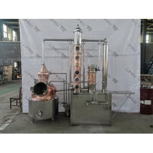 Semi-Automatic Control System Distillery Equipment for Crafting Whiskey Vodka