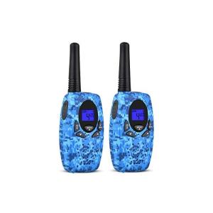 Camouflage Mini Handheld Walkie Talkies Built In Microphone For Outdoor