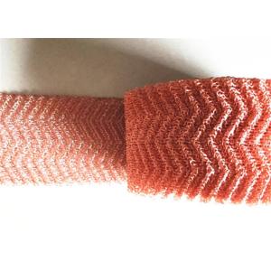 4 Wire Copper Knitted Wire Mesh For Distillation Copper