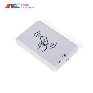 Cheap Free API 13.56mhz RFID IC UID Reader USB Port Smart Card Reader Dual Color LED Machine Support Windows Linux Android for sale