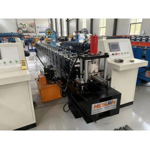 China High Speed Rack Z Beam Roll Forming Machine with 15-20 m/min Speed and 5.5 Kw Motor Power for 1.5-2.5 mm Thickness on sale