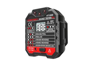 Cheap Electrical US Plug Plug Socket Tester Compact Size With LCD Voltage Display for sale