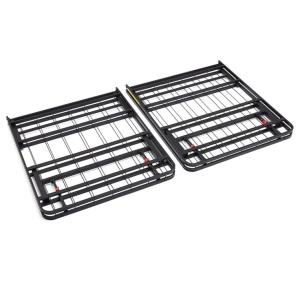 China Mail Packing Modern Design Style Metal Platform Cal King Bed Frame for Bed Furniture on sale