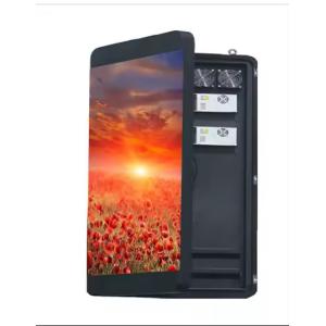 5000cd Outdoor Solar Light Pole Led Display Billboard Customized