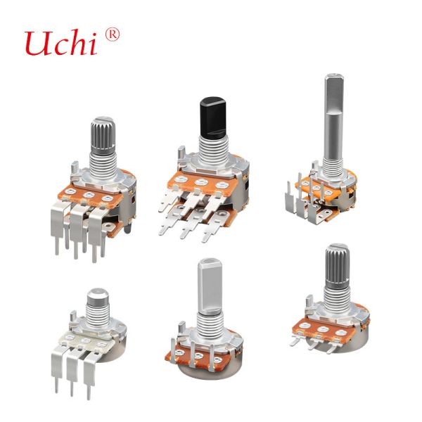 Quality RD16 Metal Shaft Rotary Potentiometer RV16 Potentiometer CTR Precision Potentiometers wholesale