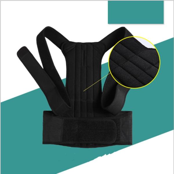 Black Correct Posture Breathable Supporting Waist Support Belt Unisex Waist And Back Support