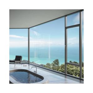 Water Tightness Level 6 Aluminum Alloy Bedroom Window with Horizontal Opening Pattern