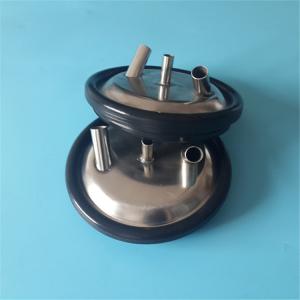 3 Lid Ports Milking Bucket Lid Made Of Stainless Steel For Optimal Productivity
