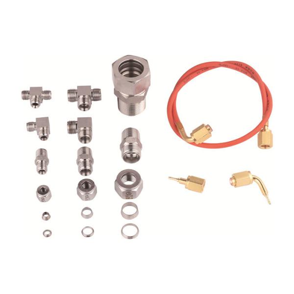 Leakage Free Refrigerant Hose Fittings CFC HCFC HFC For Fluorine Refrigeration