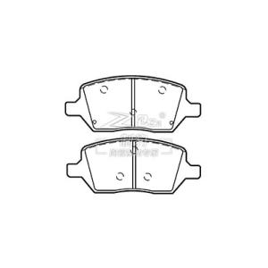 China D1093 88964099 Rear Ceramic Brake Pads Buick Firstland for vehicle on sale