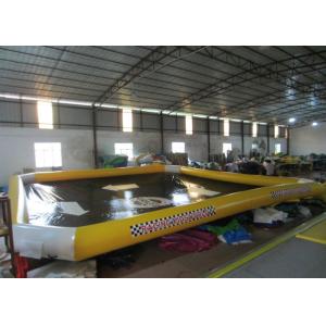 Waterproof Large Inflatable Lounge Pool , Backyard Inflatable Pool 10 X 8m