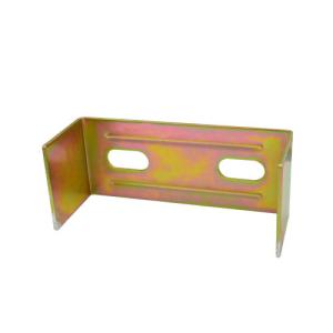 nylon guide roller bracket NRB02, material: steel, color: yellow zinc plating