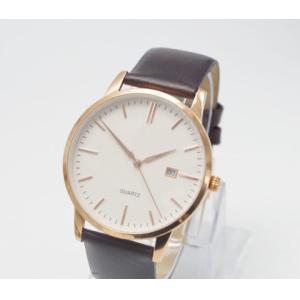 China Brown Leather Strap Watches Ultra Thin Waterproof Watch Couple Japan Movt Quartz on sale