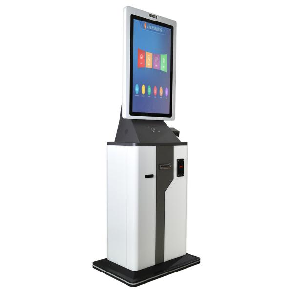 Convenient Check In Kiosk with Card Dispenser and Android/Linux/Win7/8/10/11
