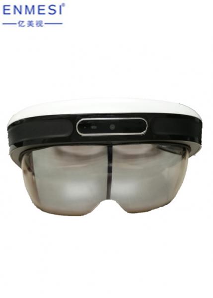 Quality 1080p Resolution AR Smart Glasses , FOV 84 ° Augmented Reality  AMOLED Display AR Helmet wholesale