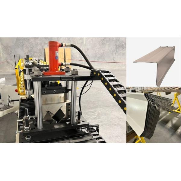 D-Style Drip Edge (1.75" X 2.75" X 5') Galvanized Steel roof Drip Edge Roll Forming Machine