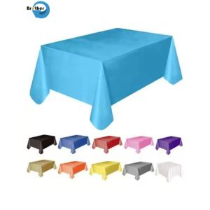Disposable PE Table Cloths: Durable, Waterproof, Plastic Table Covers, Custom
