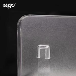 Patented Sticker Strongly Mounted Self Adhesive Shower Caddy Clear Fittings