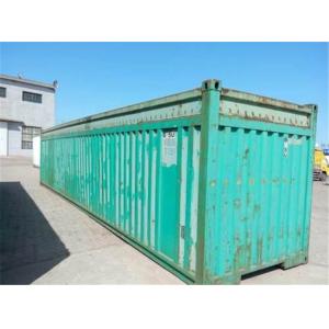 Standard Hard Open Top Shipping Container / 2nd Hand Storage Containers