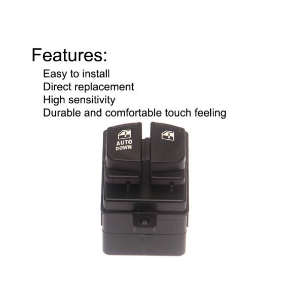 Auto Power window switch Front Left without key for Hyundai Accent two door with light 2006-2011 OE 93570-4V000 YDA