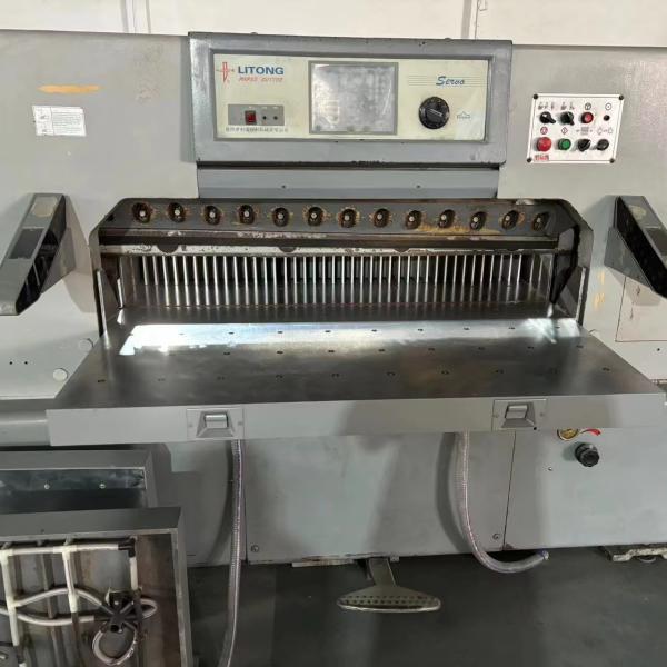Quality 1997 Used Polar 115XC Paper Cutting Machine Guillotine with Schneider PLC wholesale