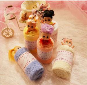 Cheap New creative promotion gift product wedding gift Barbie doll towel mobile hanger for sale