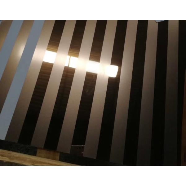 Quality Bronze Sandblasting Stainless Steel Decorative Sheets For Interior Decoration wholesale