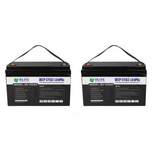 LED Display Portable 12V 100Ah Marine Lithium Batteries For Boats