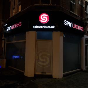 Superior Quality In Front Of The Store Led Acrylic Letter Lights Box Sign