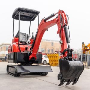 FW20 Red Excavator New Diesel Engine 2000 Kg Mini Excavator From China
