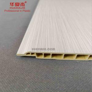 Antiseptic Wpc Wall Panel 600mm Width Polymer Bamboo Fiber