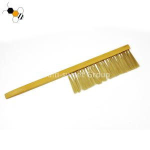 Cheap 41*8cm 65g Wood Handle Double Artificial Fiber Bee Brush for sale